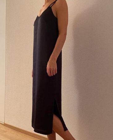 Damen Kleid Eke People Grosse S  Seide