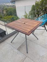 Gartentisch Holz Metall guter Zustand (FSC-zertifiziert)