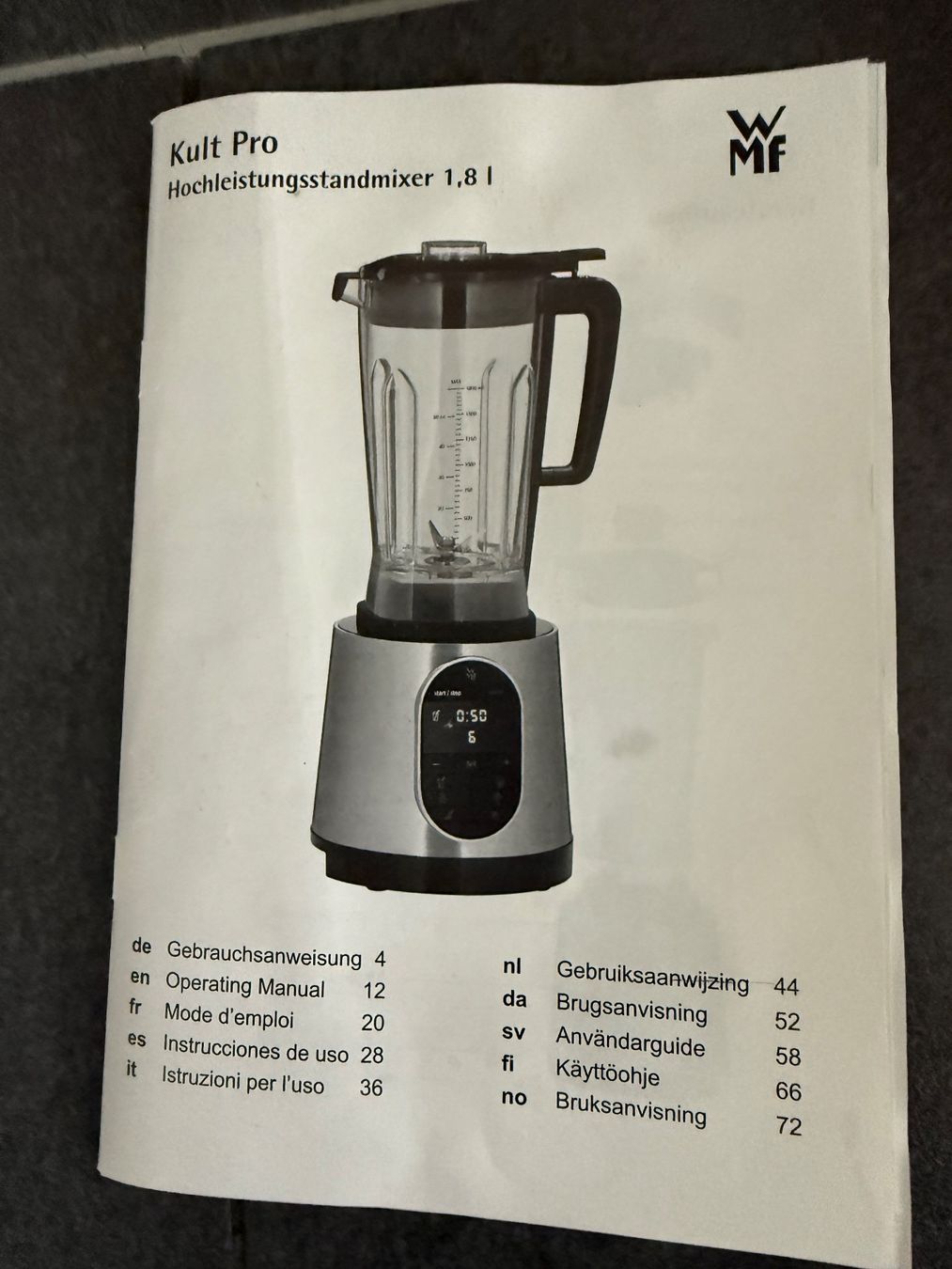 WMF Küchengeräte: Mixer Kult Pro WMF – Gebraucht aus Wittenwil von tabaskus 3
