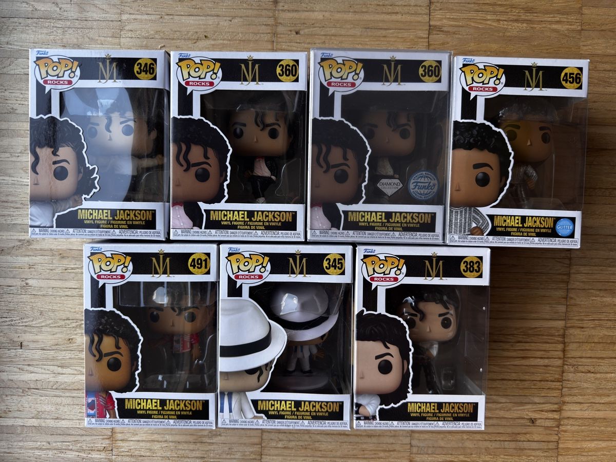 Funko Figurines: Collection Funko Pop Michael Jackson – Neuf avec emballage d'origine à Vessy par vanhoves 1