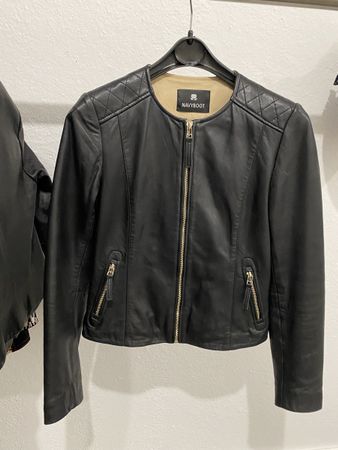 Navyboot Lederjacke