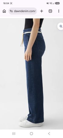DAWN DENIM Jeans "DEW Flared" Gr. W26/L32 – High Waist