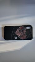 Coque d’iPhone X/XS avec design carte du monde dans un cœur