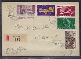 1949 Einschreibe Brief ST. Gallen    15003
