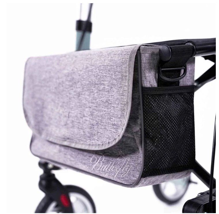 Ausili per la deambulazione: Leichtgewichtrollator Butterfly Premium Anthrazit – Nuovo e nell'imballaggio originale da Bettlach venduto da Proteno 6