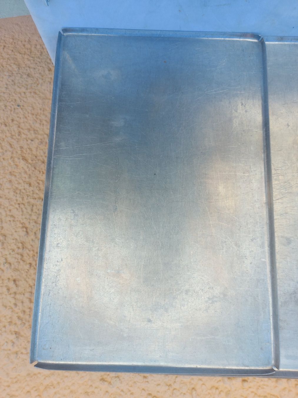 Piatti di portata: 5 Stk. Patiesseri-tabletts, Serviertabletts, Metalltabletts – Usato da Rheinau venduto da profitronic.shop 1