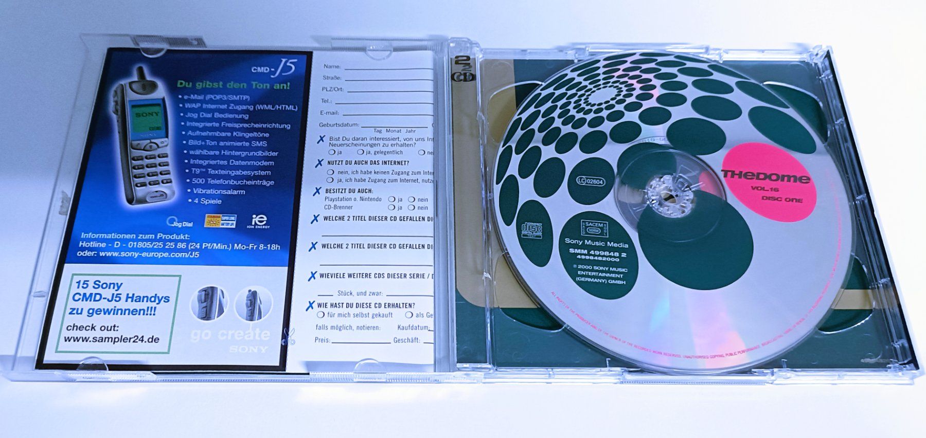 CDs: The Dome Vol. 16, Doppel-CD 2000, Hit Compilation | CD - R3 – Gebraucht aus Köniz von Listeningthings 1