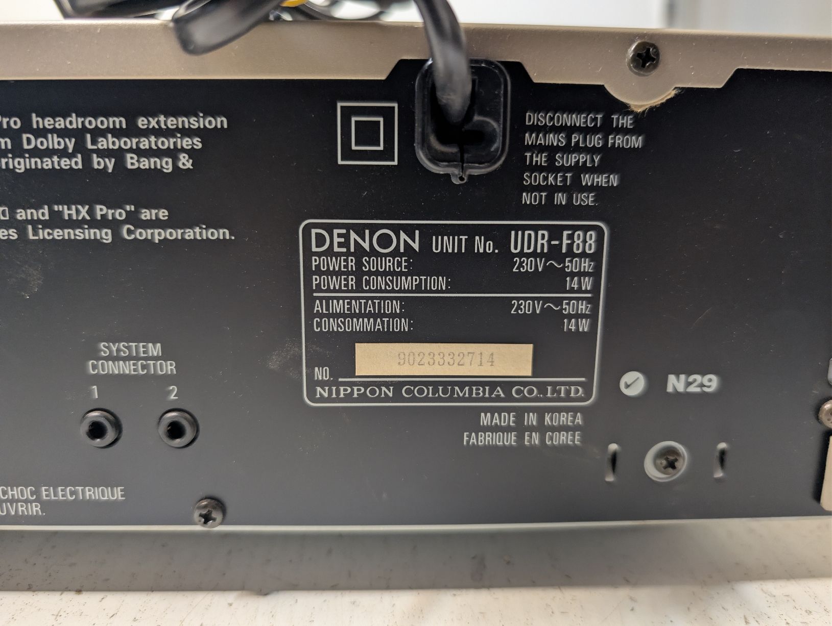 Kompaktkassetten: Denon Tape UDR-F88 – Defekt aus Laupen ZH von Zmoewe 5
