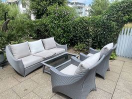 Gartenlounge Denova mit Clubtisch