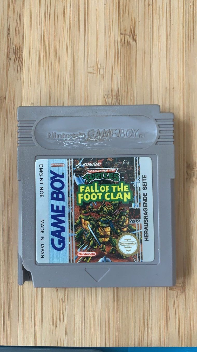 Spiele: Ninja Turtles für Gameboy – Gebraucht aus Gebenstorf von RetroFuture