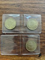 3x Griechische/Mexikanische 100 Drachmen Muenzen, Top!