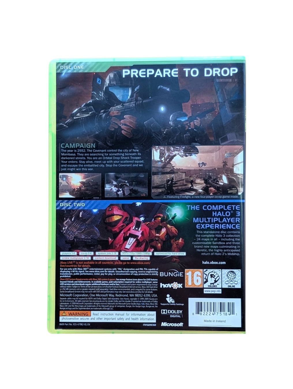 Microsoft Giochi: Halo 3 ODST Xbox 360 – Usato da Domat/Ems venduto da IsseldorsShop 1