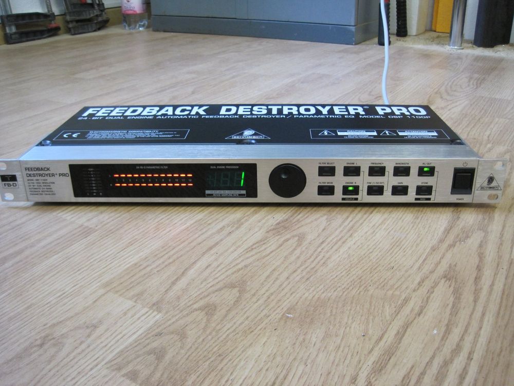 Behringer Feedback Destroyer Pro Equalizer Kaufen auf Ricardo