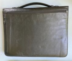 Elegante Leder-Konferenzmappe/ Schreibmappe, Top Zustand