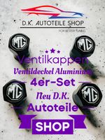 MG Ventilkappen Ventildeckel 4er-Set Aluminium in Schwarz