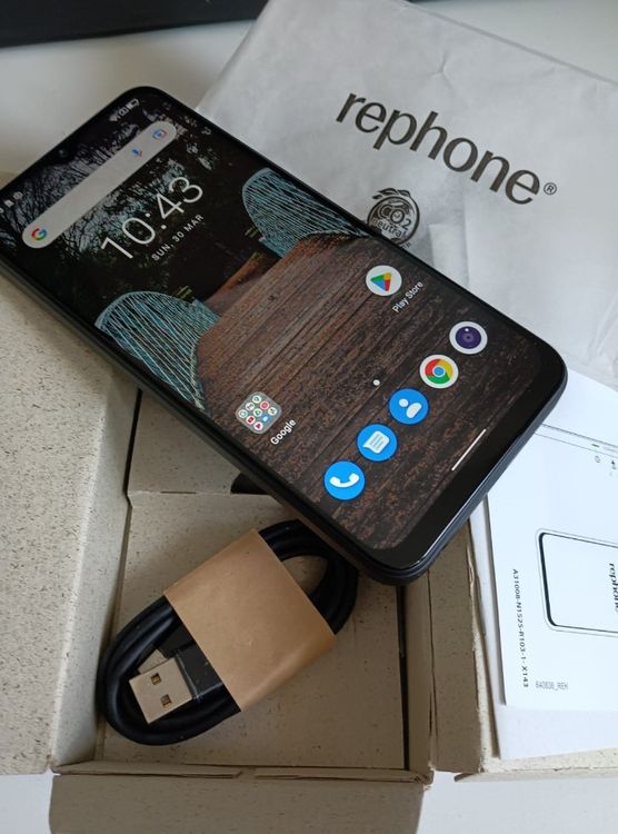 Rephone Smartphone, 128 GB, Android 12 - neu - unbenutzt (Neu (gemäss ...