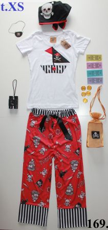 Costume pirate femme / Pirat Frau t. XS