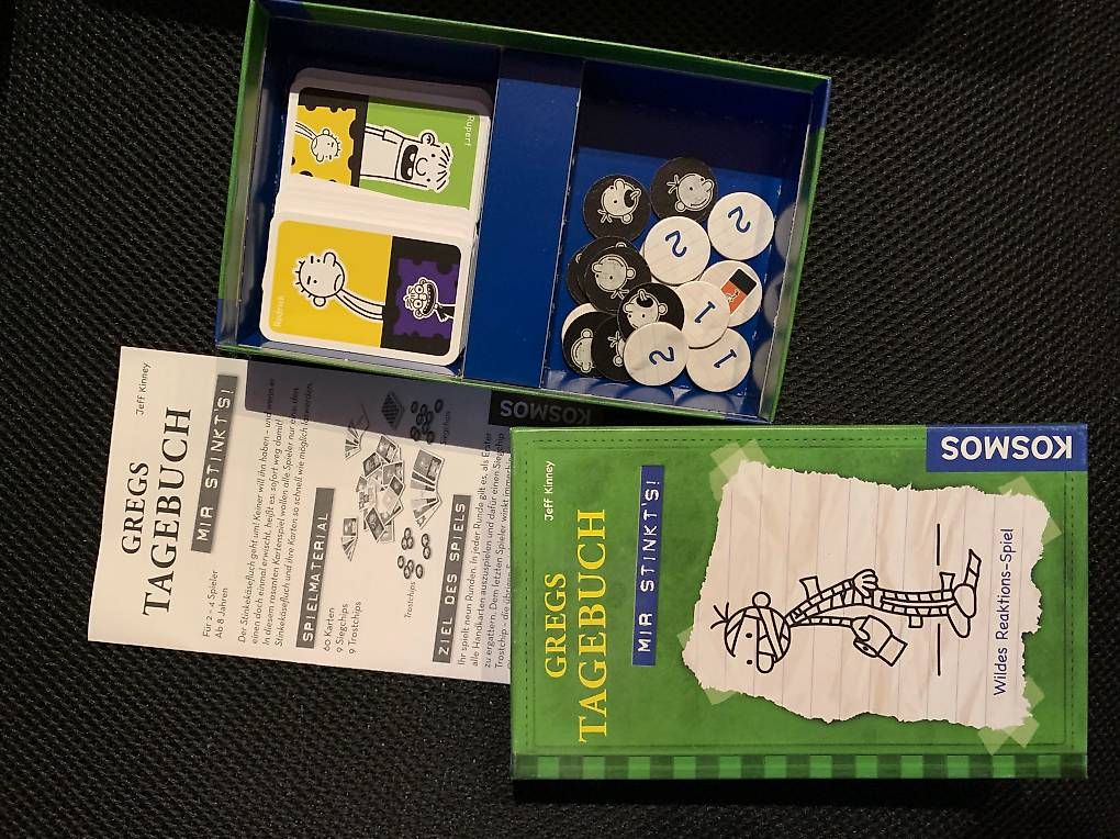 Bücher: Gregs Tagebuch - 3 Bücher und ein Spiel – Gebraucht aus Hettlingen von FamilieSchroeder 1