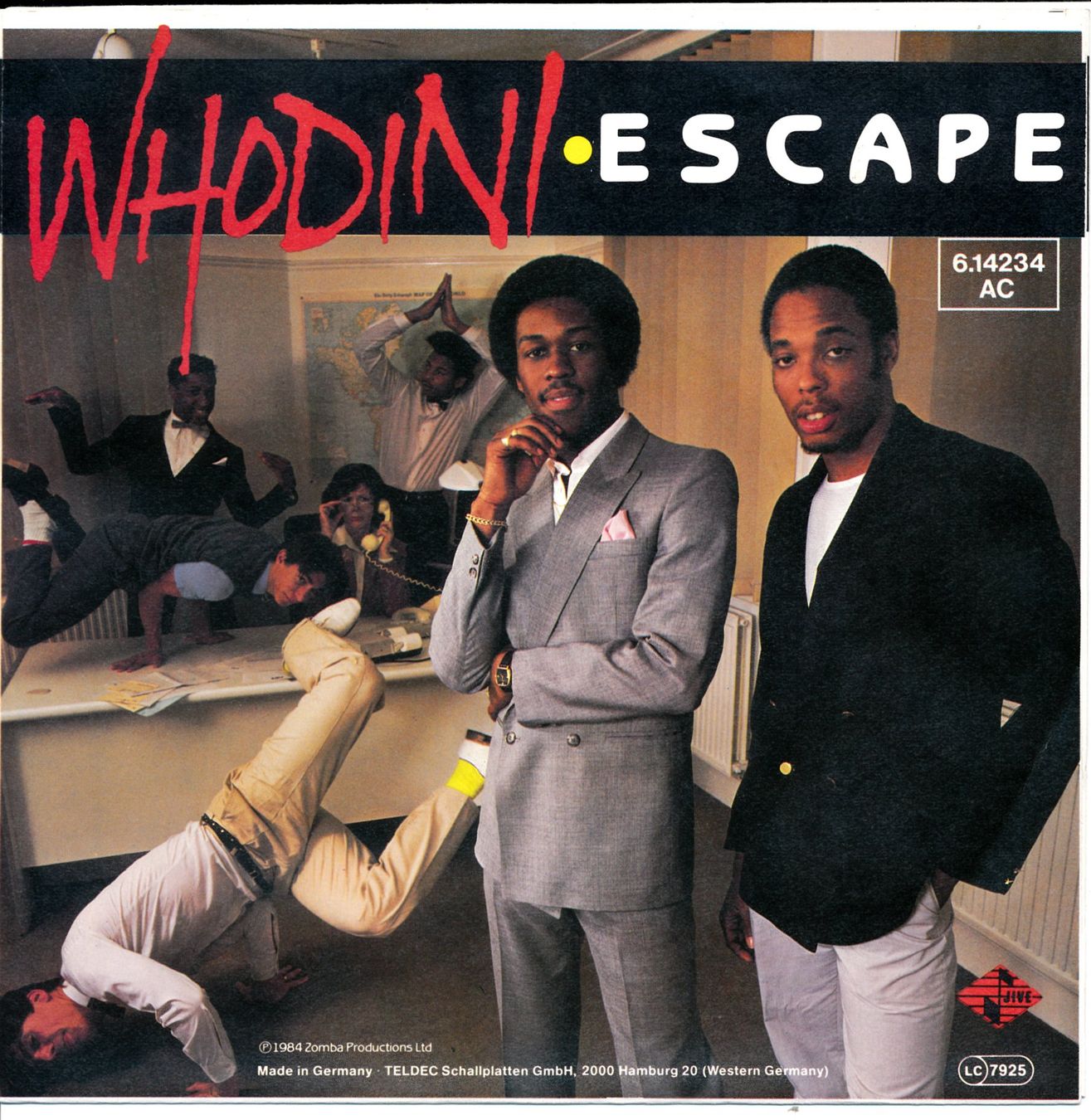 Schallplatten: WHODINI - ESCAPE (7'' Vinyl Single NM) – Gebraucht aus Hedingen von Studers 1