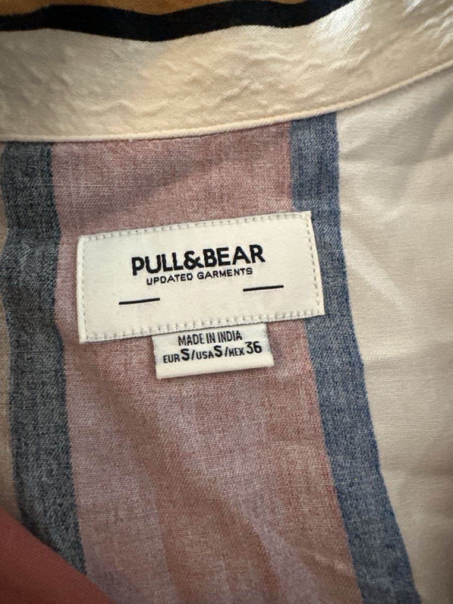 Pull&Bear Camicie: Pull&Bear Hemd, Grösse S, Kurzarm, Gestreift, Top Zustand! – Usato da Bern venduto da fel_68c8 3