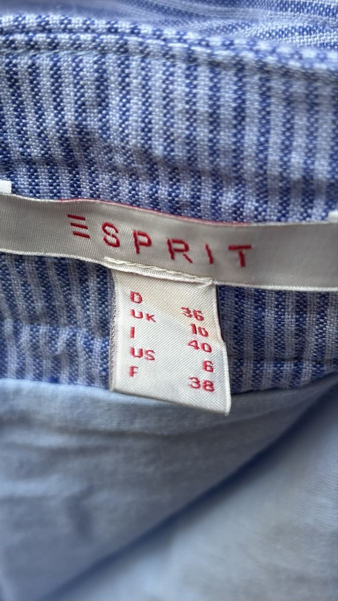 Esprit Gonne: Jupe Esprit bleue rayée taille 38 bon état – Usato da Pomy venduto da Pomnath 4