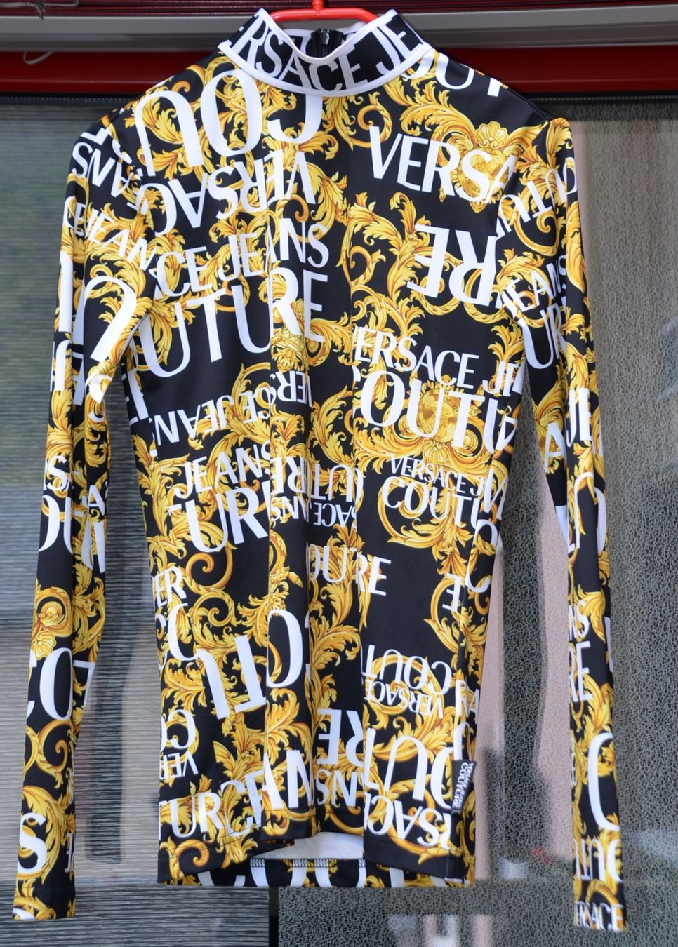 Versace Camicette: Versace Jeans Couture elastische bluse / blouse élastique .S – Usato da Collonges venduto da arashee