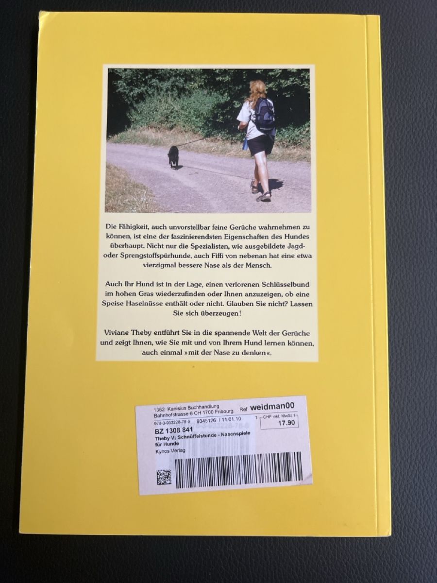 Bücher: Schnüffelstunde - Viviane Theby – Gebraucht aus St. Antoni von naefp 1