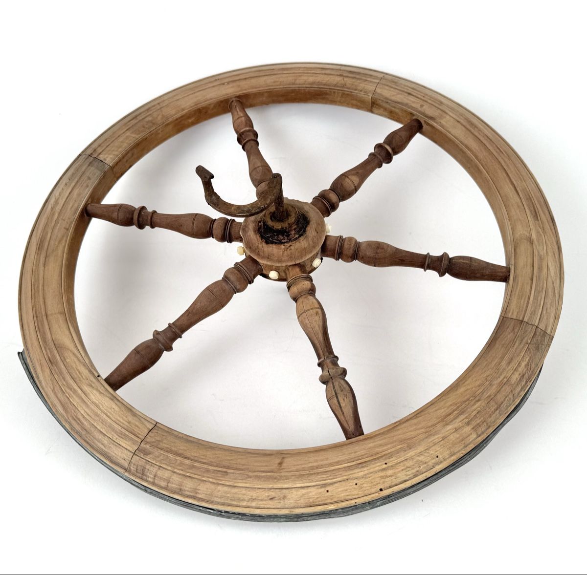 Ruote per filare: Rad eines antiken Spinnrads – Difettoso da Wildberg venduto da wild59