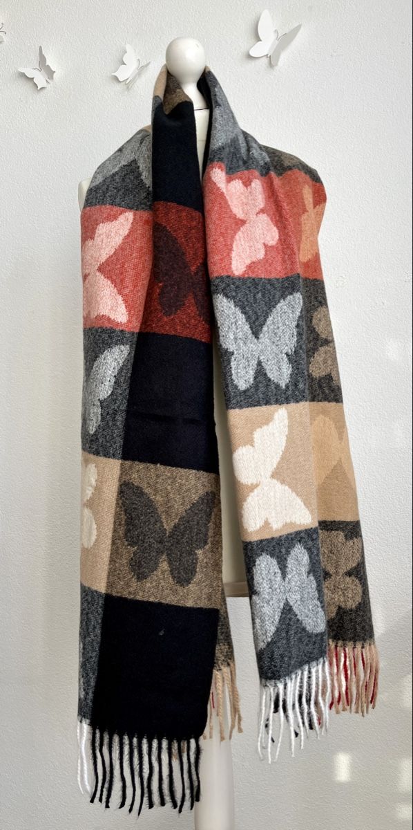 Foulard & Sciarpe: Großer, warmer Schal – Nuovo (secondo la descrizione) da Ittigen venduto da franzis6 2