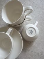 4 Villeroy & Boch Tassen mit Untertassen