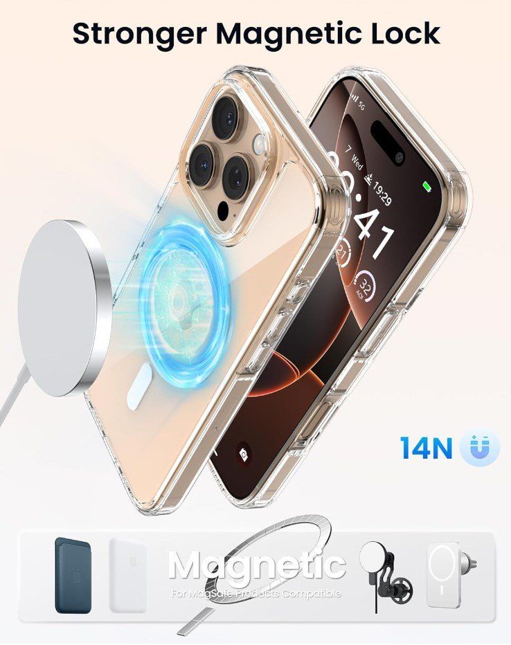 Apple Cover & Protezioni schermo: iPhone 16 Pro Max MagSafe Soft Silikon Case Hülle clear – Nuovo e nell'imballaggio originale da Rorschacherberg venduto da mir_hgk2 1