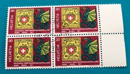 4 er Block Nr.493 mit Vollstempel Bern