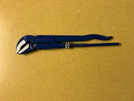 Gut erhaltene Rohrzange von Lux-Tools, 7", Top Zustand!