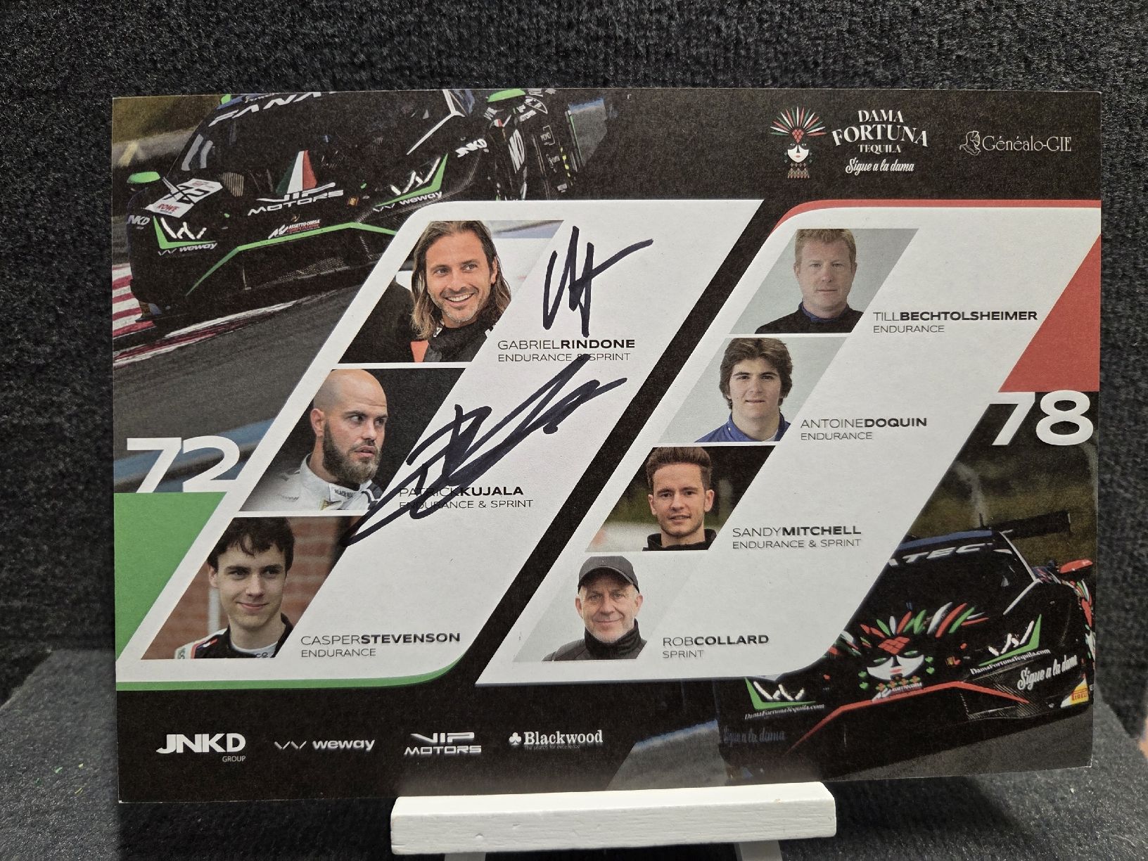 Autografi: GTWC 2024 Autogramm  – Usato da Wetzikon ZH venduto da AmacherM 1