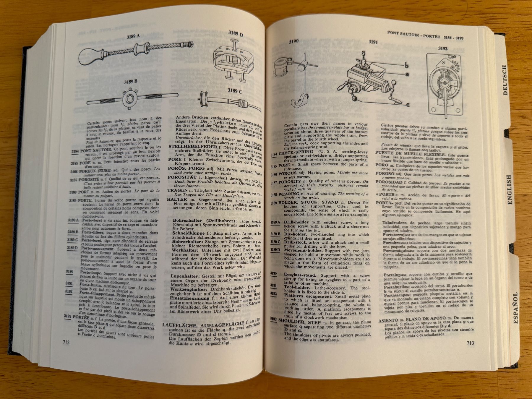 Libri: Dictionnaire de l'horlogerie – Usato da Vernier venduto da T3life 1