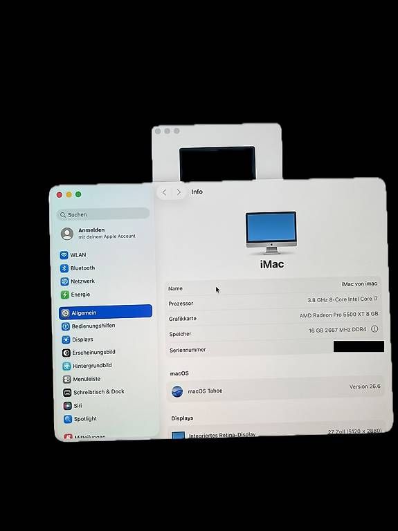 PCs: Apple iMac 8TB SSD – Gebraucht aus Kreuzlingen von spaceman 3