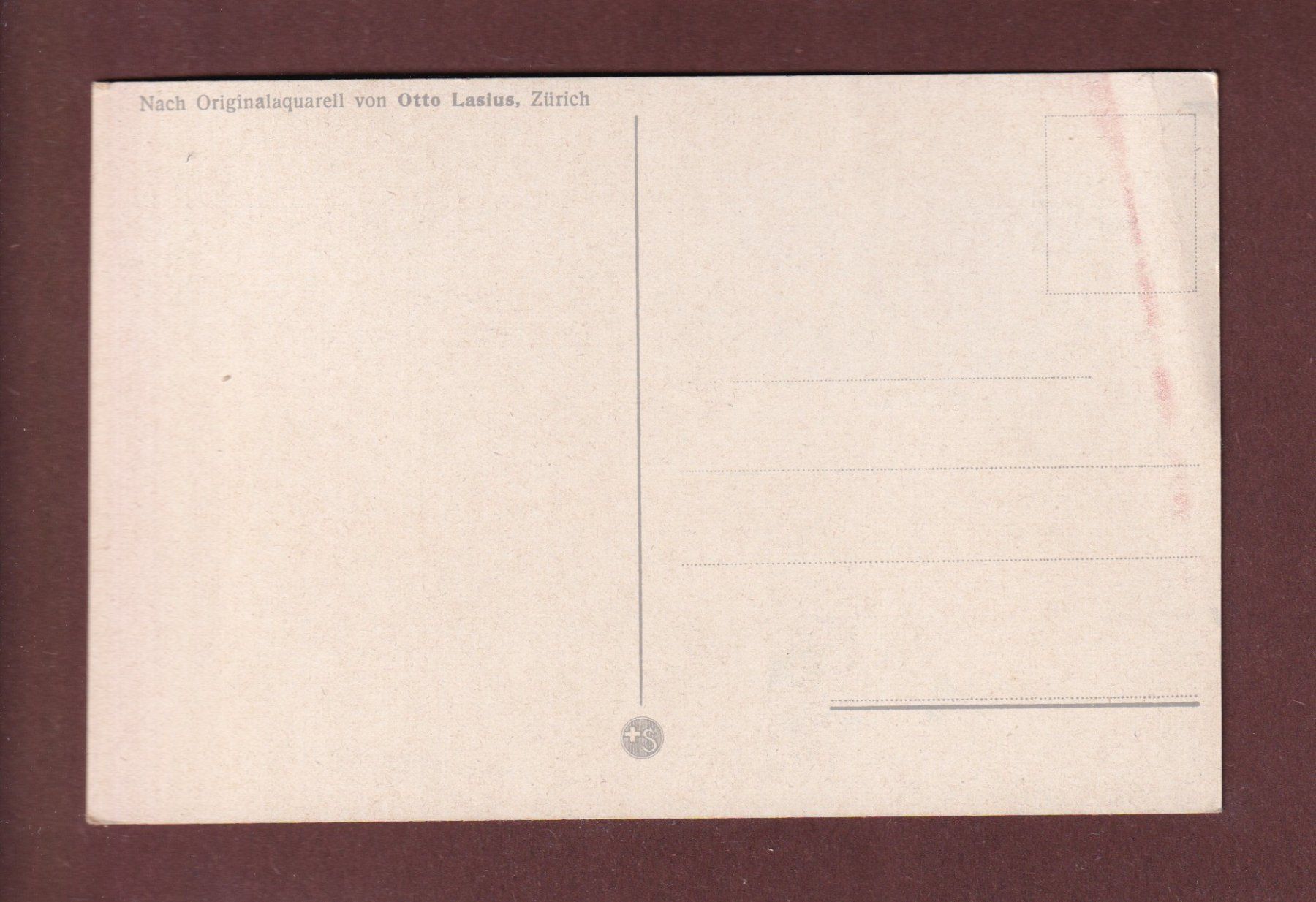Cartoline postali: ZÜRICH nach Otto Lasius – Usato da Pully venduto da nicecards-shop 1