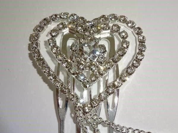 Accessori per capelli: Neu: Haarschmuck mit echtem Strass – Nuovo (secondo la descrizione) da Zofingen venduto da Justizia_01 4