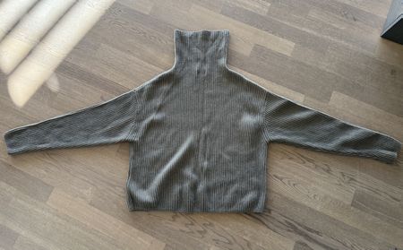 H&M Strickpullover, Rollkragen, 90%Wolle/10%Kaschmir, Gr. M