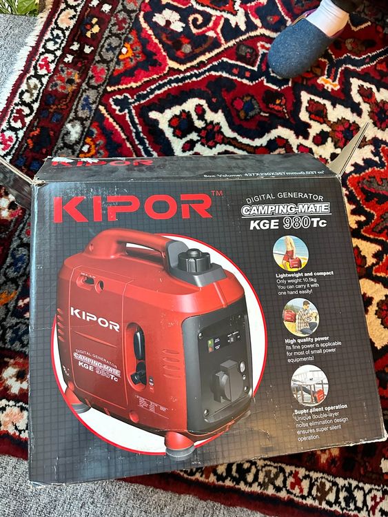 Kipor Camping Mate KGE 980 TC Generator Kaufen auf Ricardo