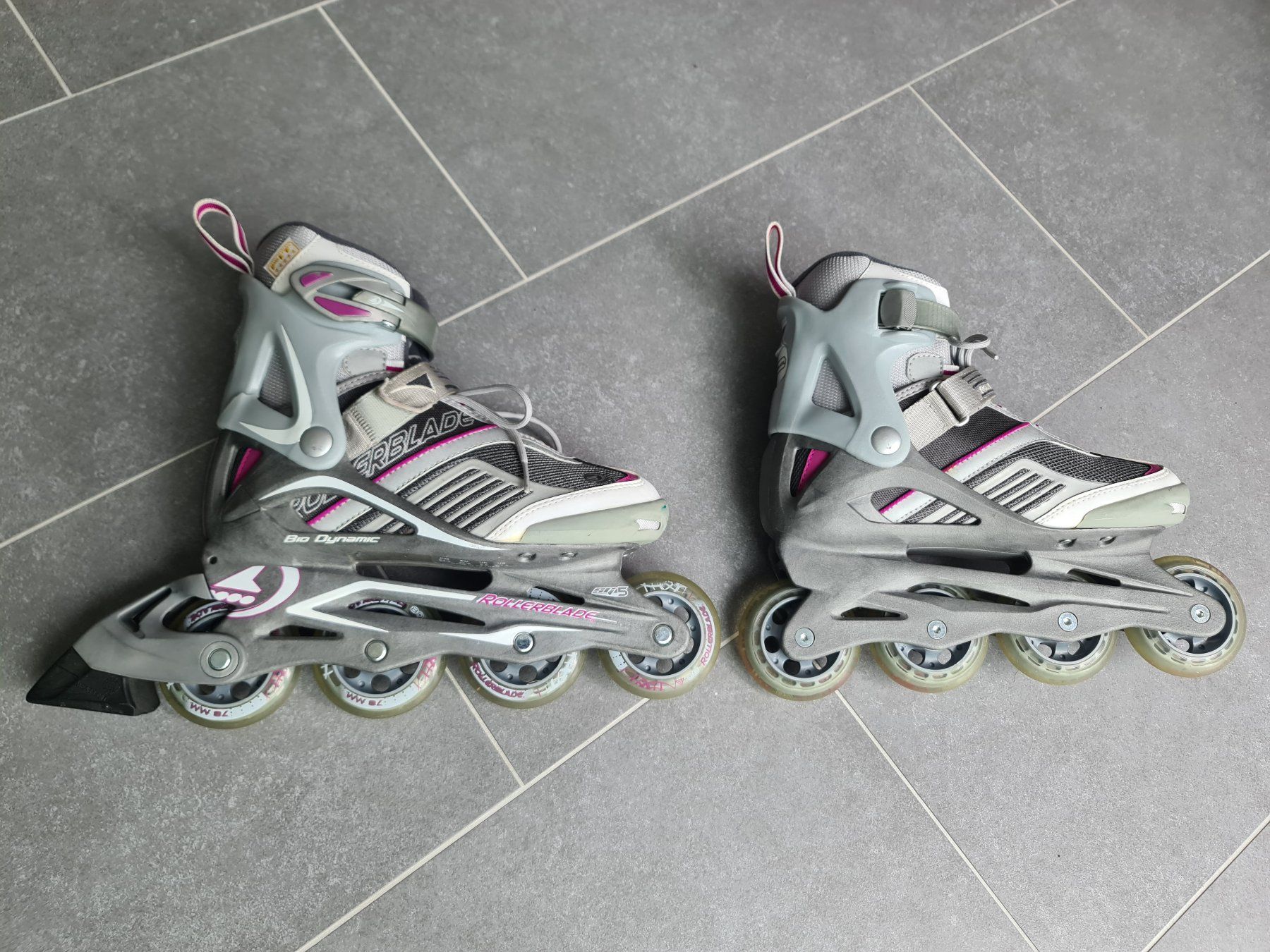 Pattini in linea & Pattini a rotelle: Rollerblade SG5 Gr. 38.5 Inlineskates Rollschuhe mit Tasche – Usato da Hausen AG venduto da Vugri