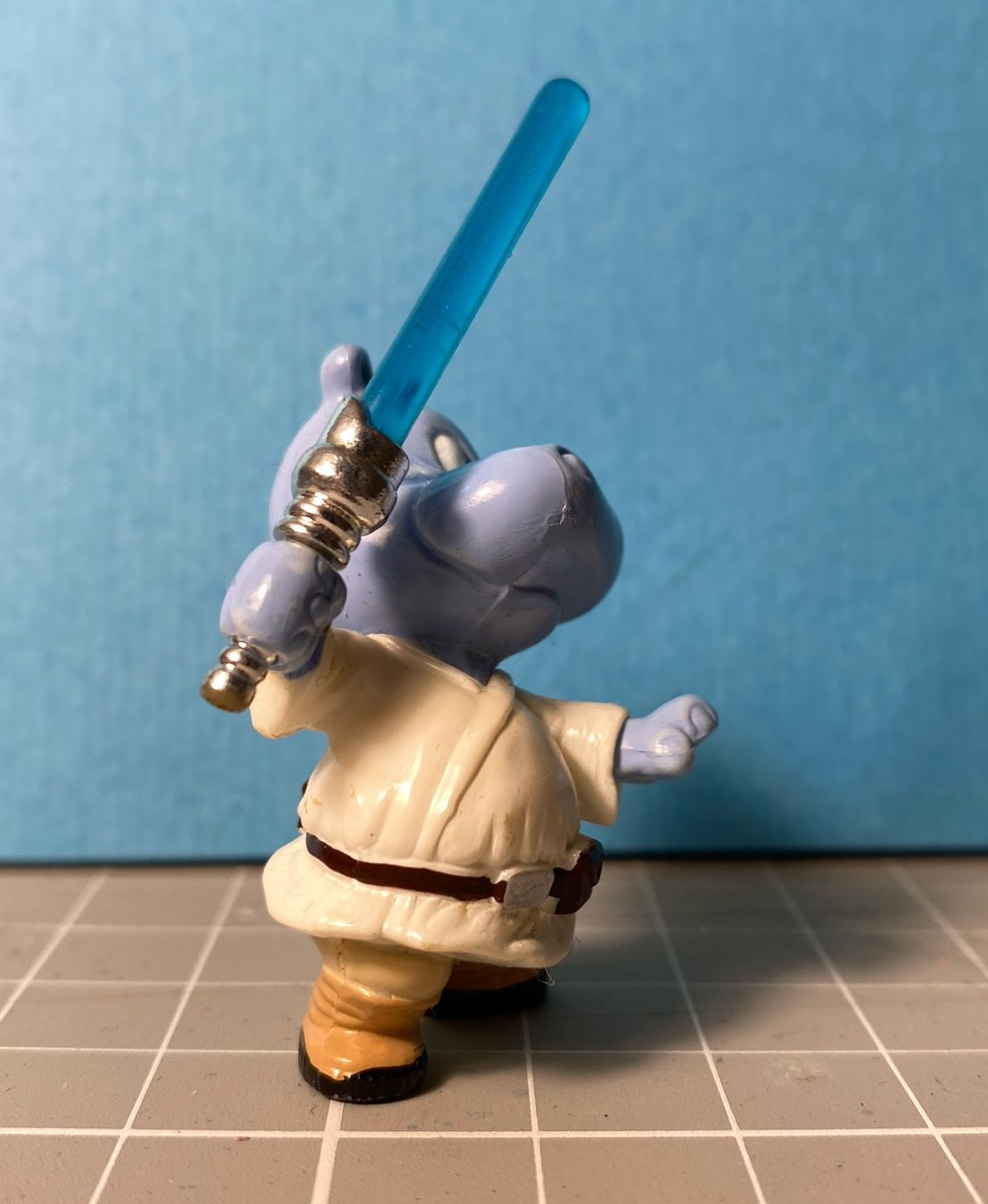 Star Wars Statuette: Ü-Ei Figur Luke Eiwalker 2002 - Happy Hippo + Beipackzettel – Usato da Emmen venduto da Watakushiwa 3
