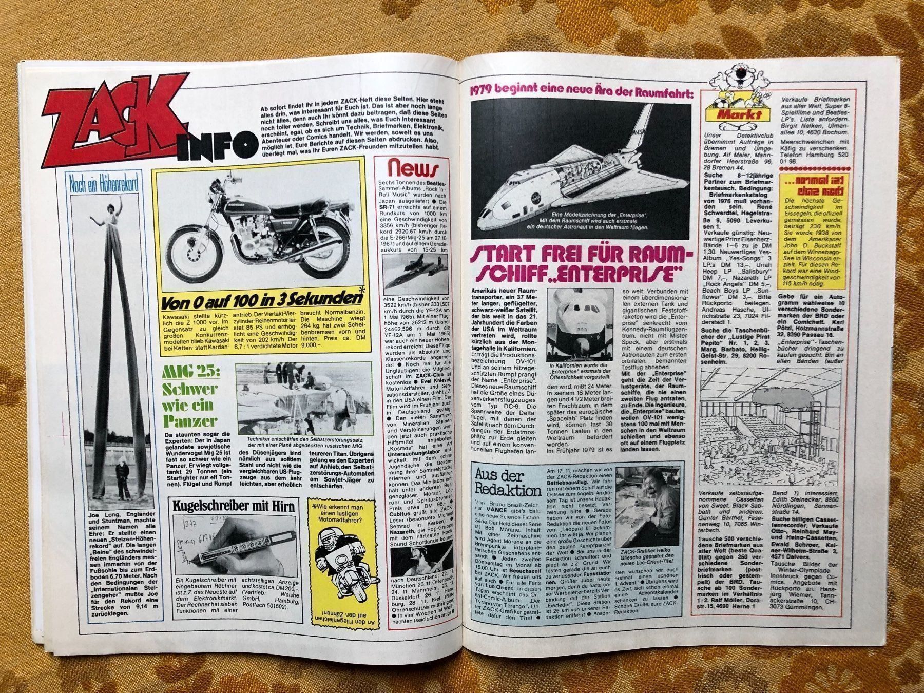 BD: Zack Heft Nr 24 von 1976 – D'occasion à Endingen par nathan05 5