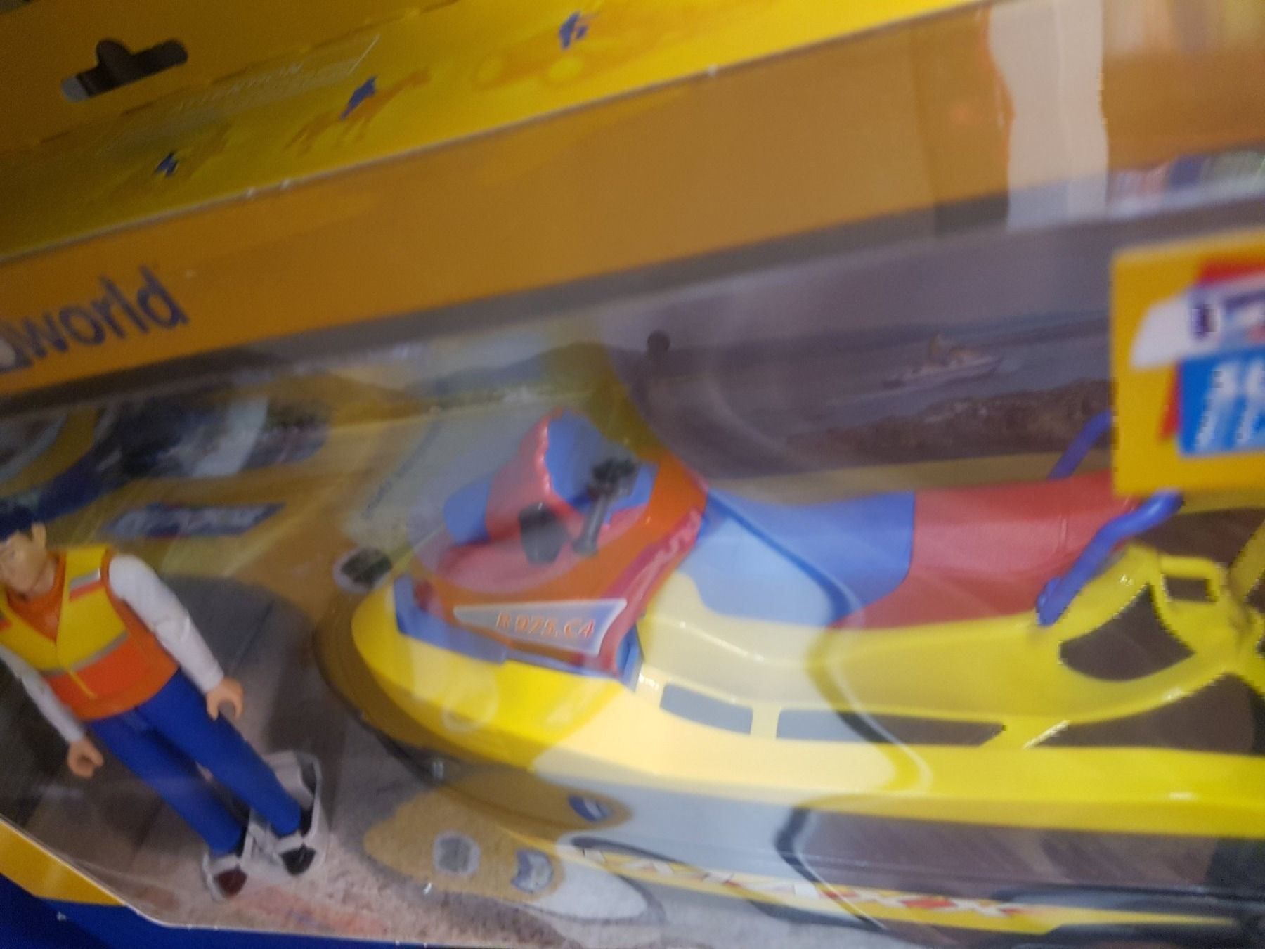 Bruder Giocattoli: Bruder Watercraft mit Fahrer – Nuovo e nell'imballaggio originale da Schwarzenburg venduto da flamingo1970 1