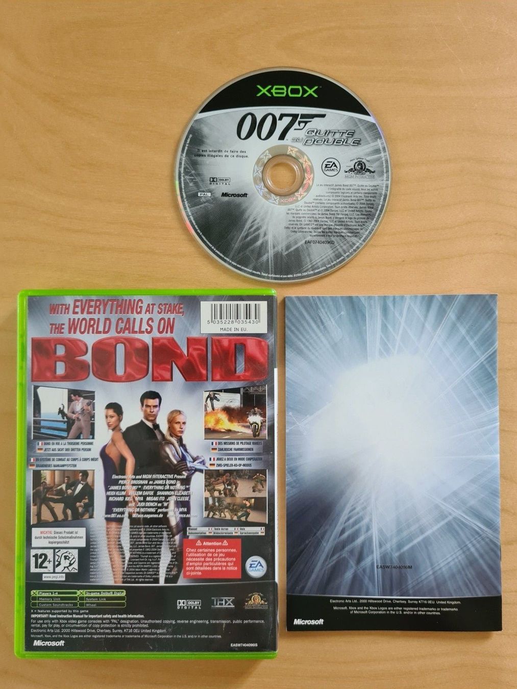 Giochi: 007 Everything or Nothing (Xbox) – Usato da Oberwil BL venduto da Spieltopia 1