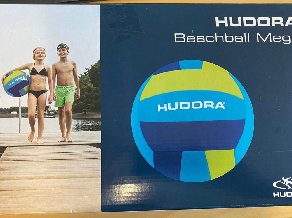 [Sehr beliebt, hohe Qualität] Hudora Beachball Mega auf Ricardo Kaufen 