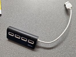 4-Port USB 2.0 Hub HAMA