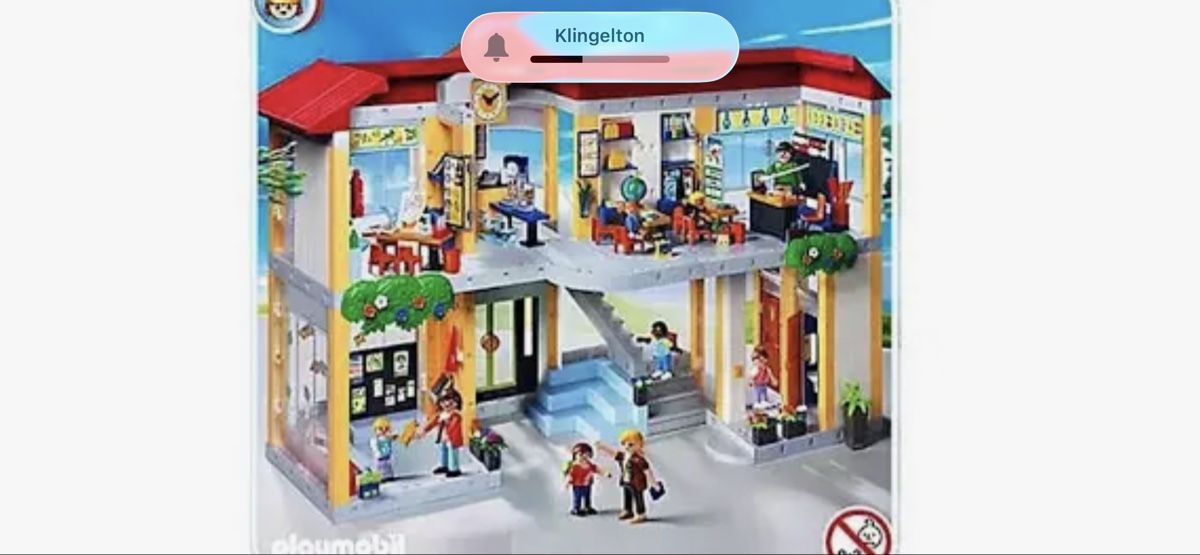 Playmobil Giocattoli: Playmobil Schule ohne Zubehör – Usato da Bolligen venduto da nabu38