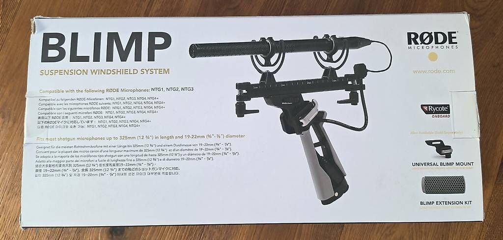 Microfoni: Blimp Rode, Windschutz KorbSystem Mikrofon Shockmount – Usato da Effretikon venduto da lilli5005 2