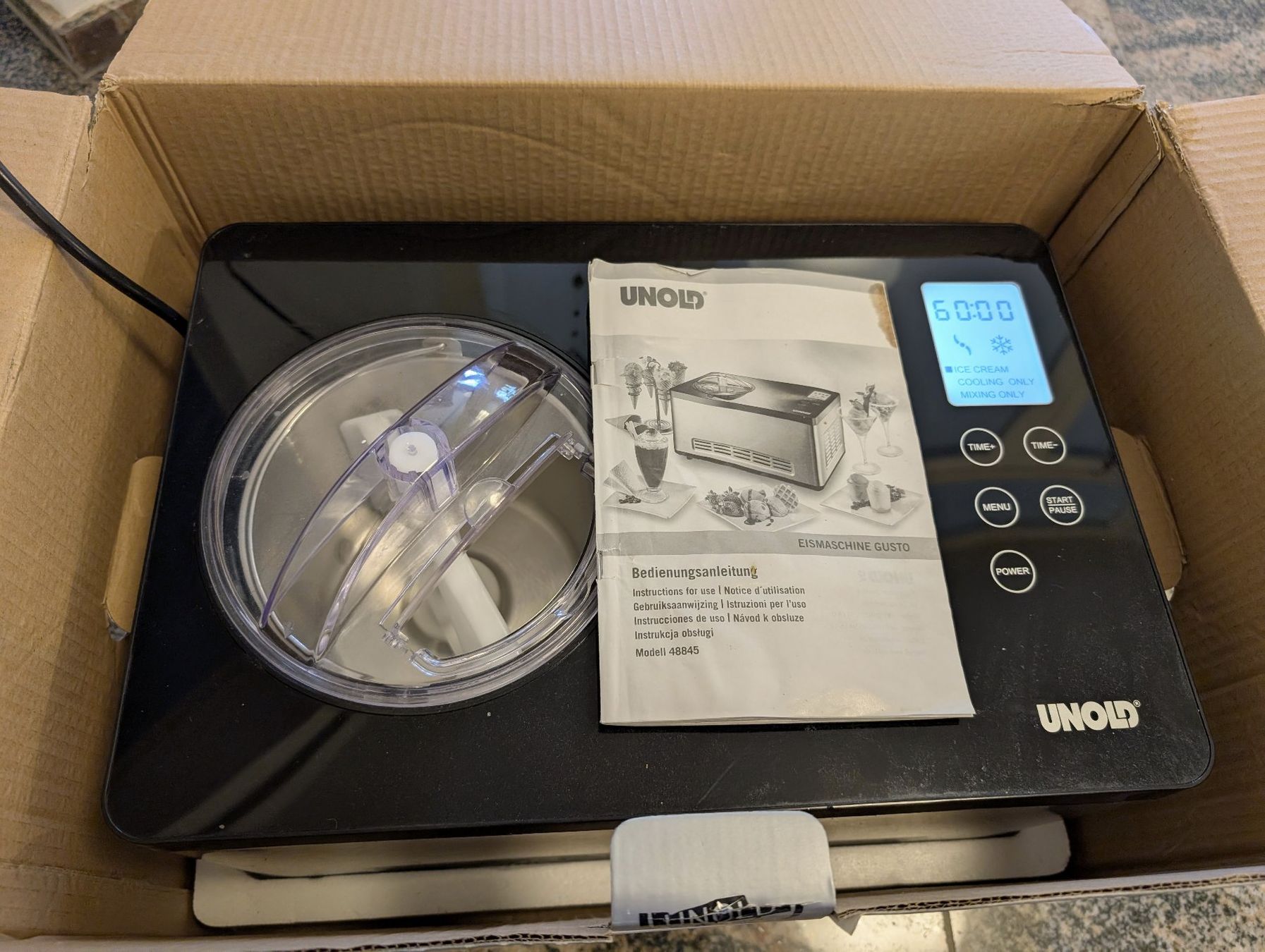 Elettrodomestici da cucina: Glacemaschine / Eismaschine Unold – Usato da Nussbaumen TG venduto da Hzn19k 1